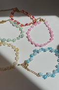 Pulseras florales