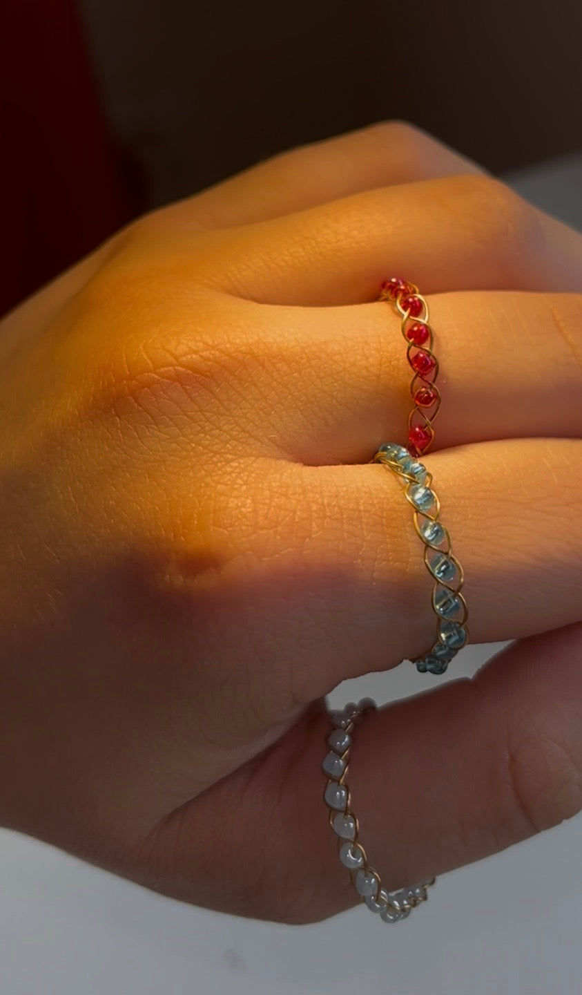 Anillo trenzado
