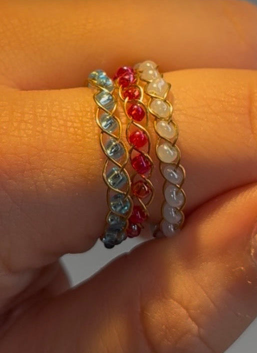 Anillo trenzado
